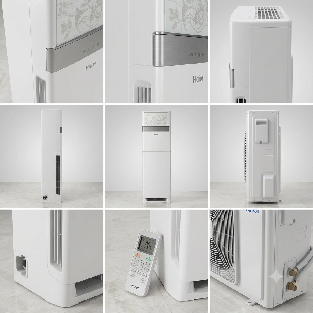 Haier Inverter Cabinet AC 2.0-Ton 24HEDC With Wifi