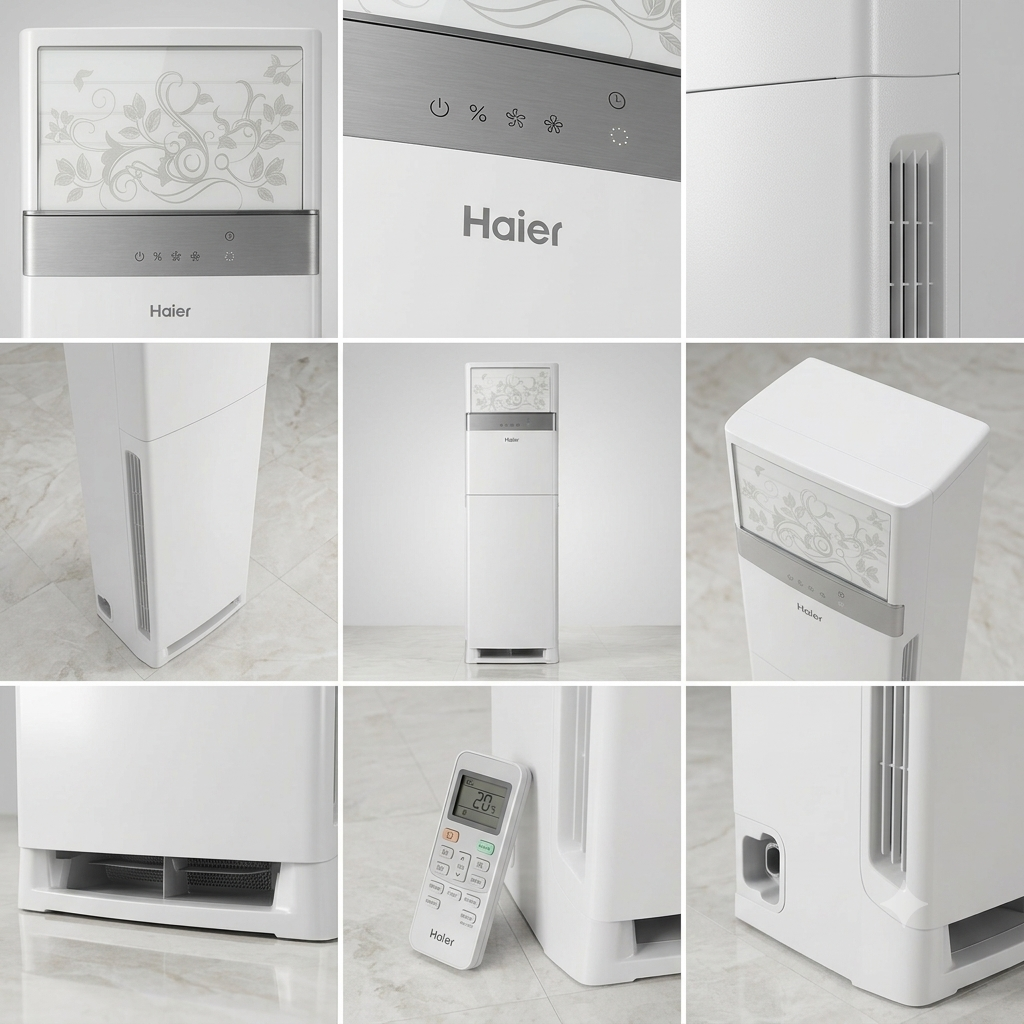 Haier Inverter Cabinet AC 2.0-Ton 24HEDC With Wifi