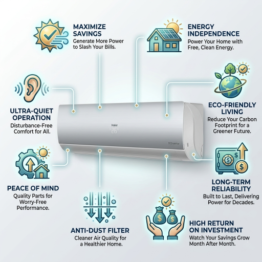 Haier Air Conditioner HSU-19HFAB/013WUSDC(Grey)-T3 18000 BTU Series - Image 4