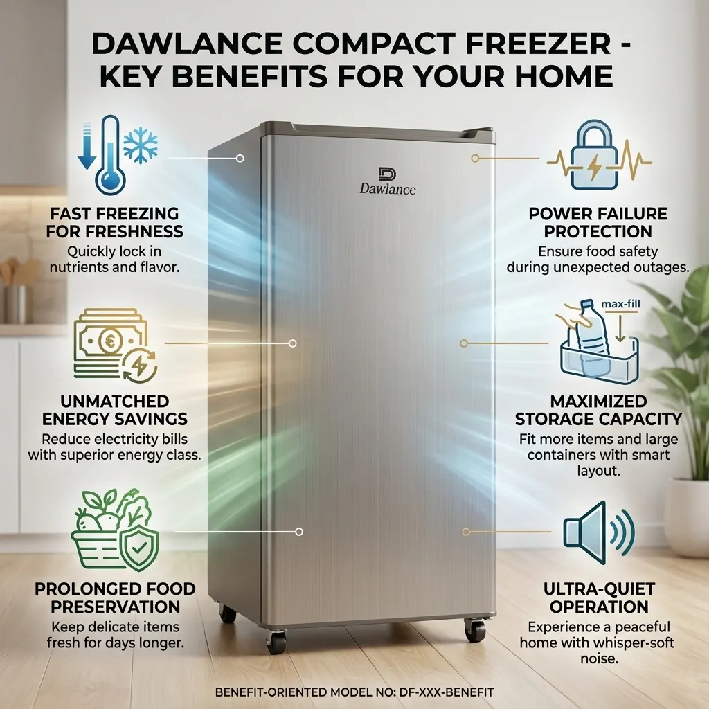 Dawlance Refrigerator DSD 4890 Bedroom REF Series - Image 2