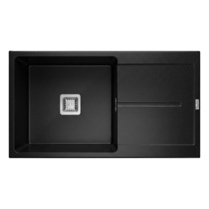 Steeline SL-940GR (Available in Matte Black - Single Bowl with Drainer)