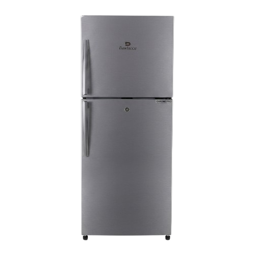 Dawlance Refrigerator 9160LF Chrome Pro Hairline Silver Double Door ( 11 CF )