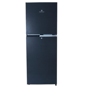 Dawlance Refrigerator 9169WB Chrome Hairline Black Double Door