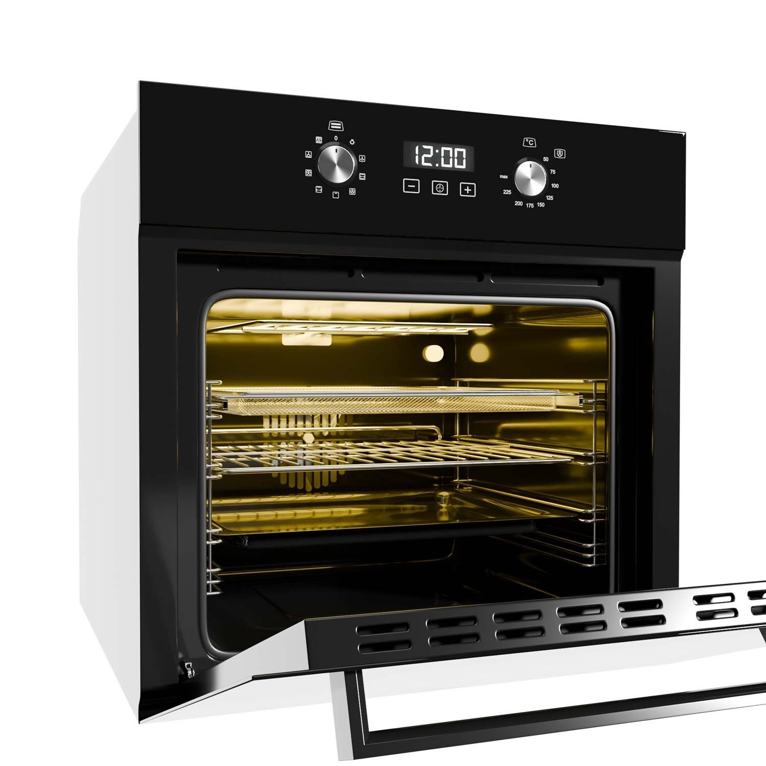 Steeline Built-In Electric Oven SL-EB-80ERCD6-P9C45T