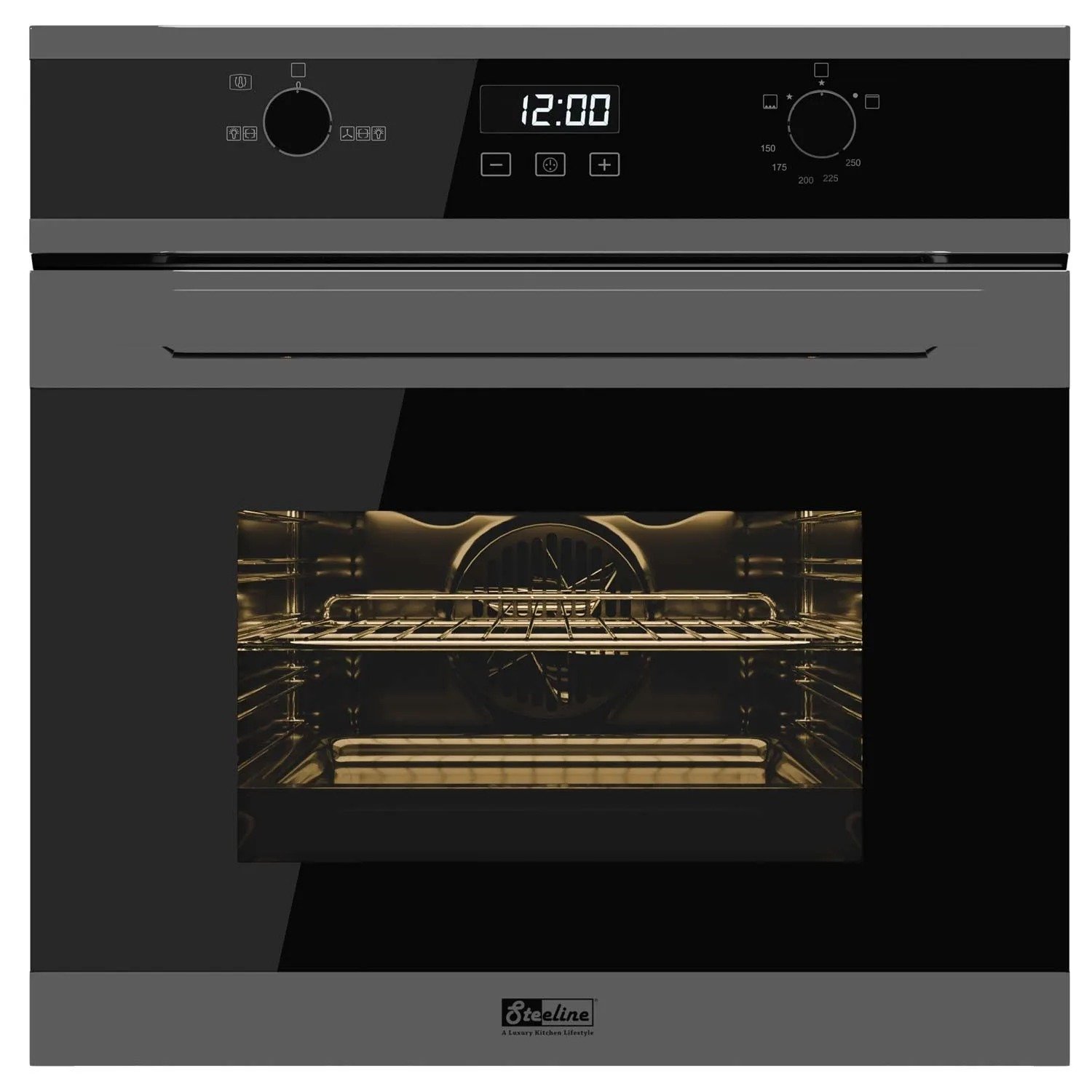 Steeline Built-In Gas & Electric Oven SL-EGB-72ERCD3W-BC65T