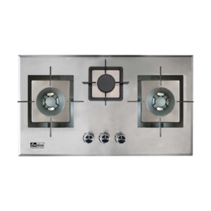 Steeline Built-In Hob SL76-307S (Available in 3 Burner Steel)
