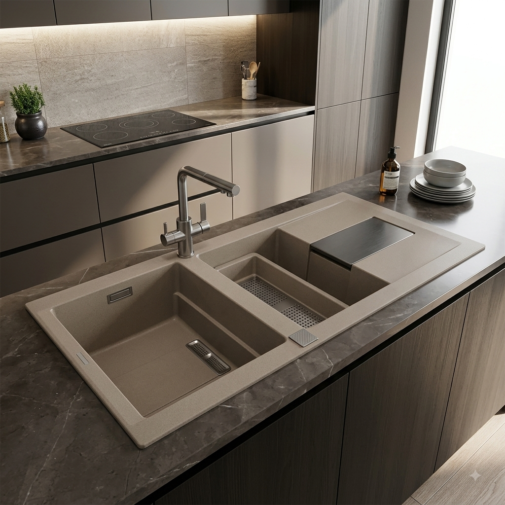 Steeline Ceramic Sink Sirex 500