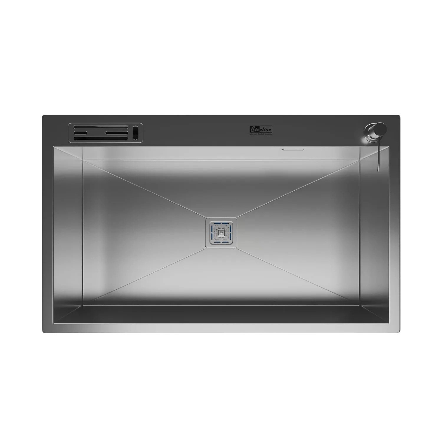 Steeline Stainless Steel Sink SL-8250 (Available in Big Single Bowl) - Image 2