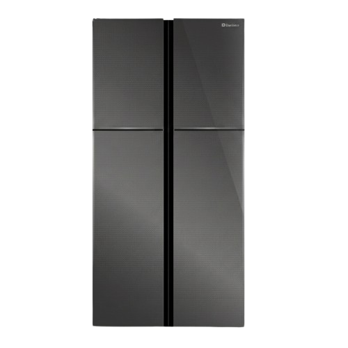Dawalance Refrigerator DFD 900 Glass Door Inv Black Honey Comb Multi Door